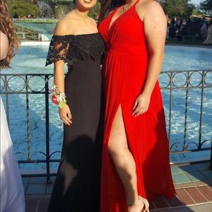 Plus sized Prom Dress